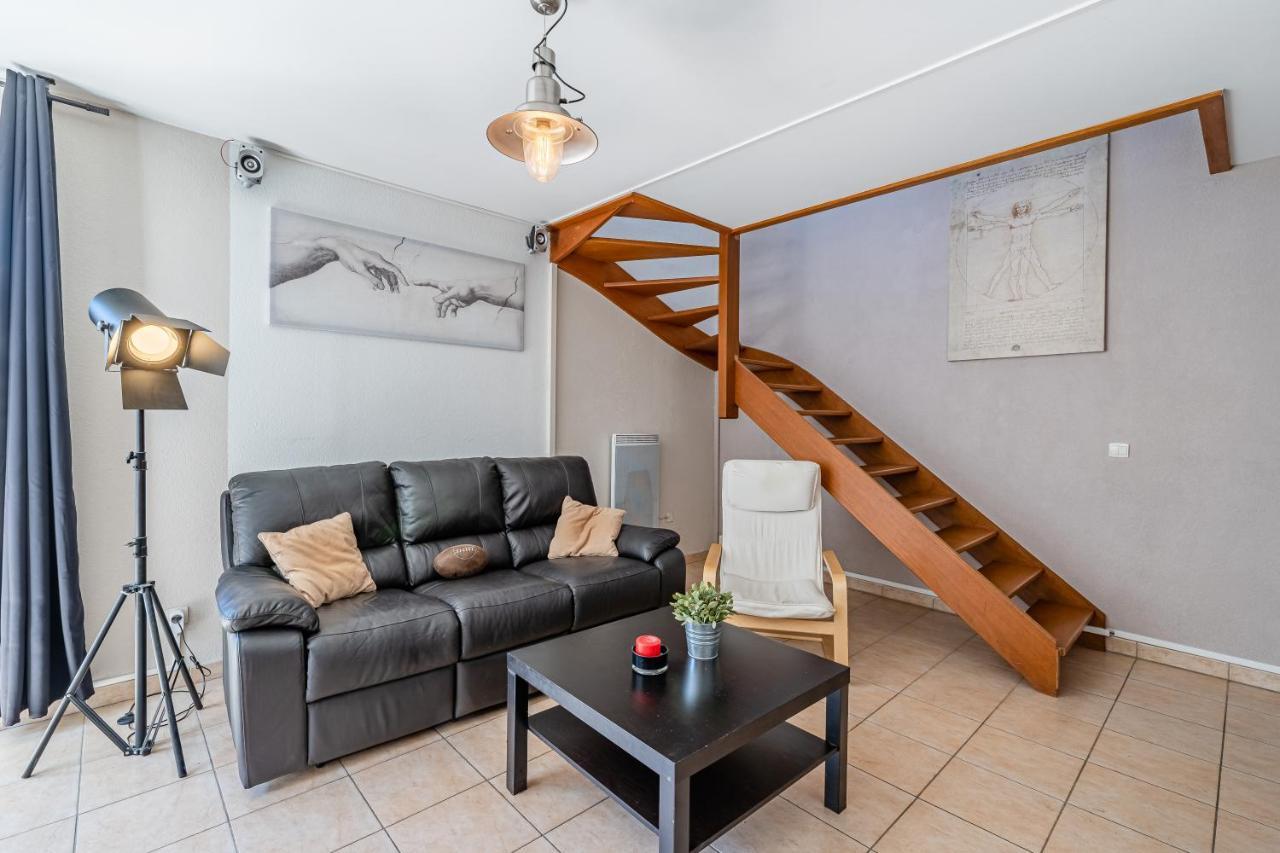 La Joliette; Duplex 2 Chambres, Parking Inclus+ Terrasse+ Ascenseur Marseilles Exterior foto
