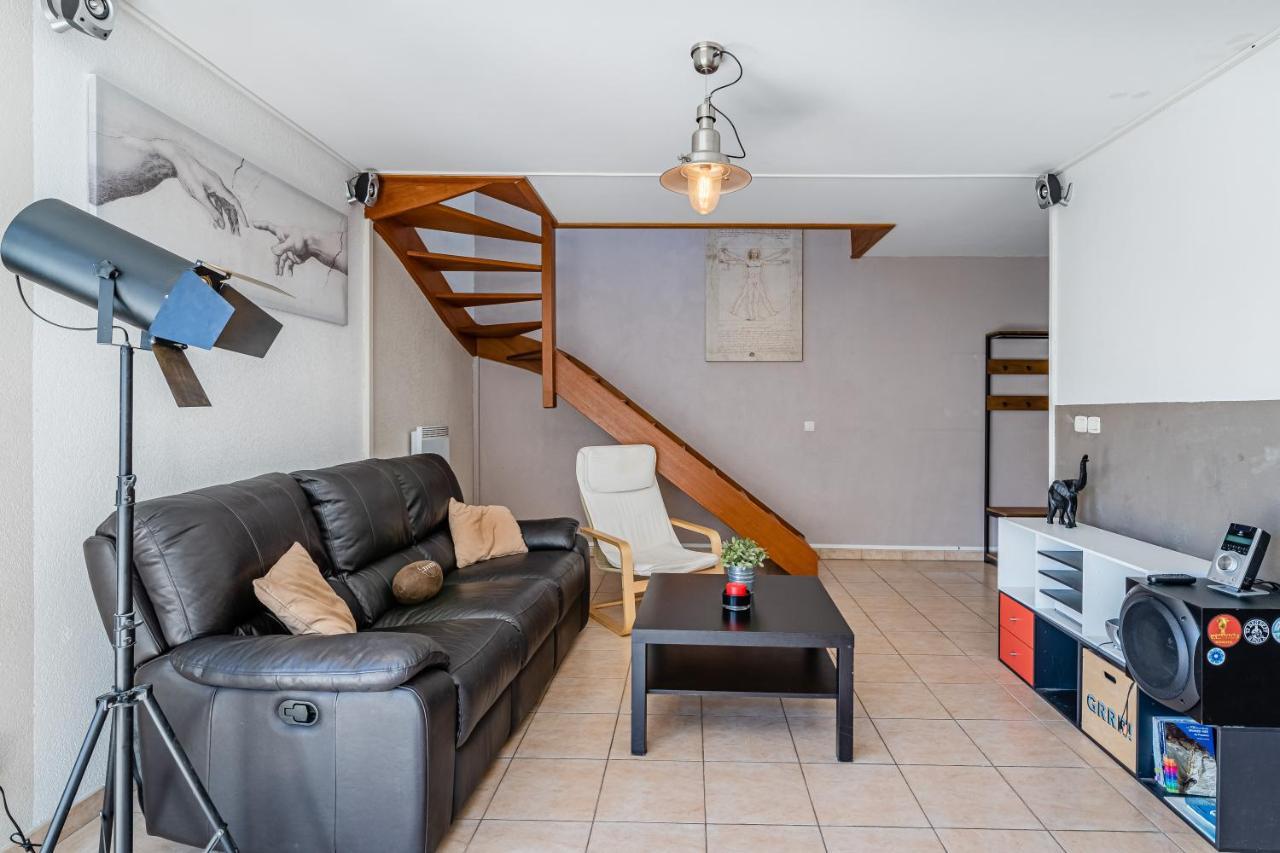 La Joliette; Duplex 2 Chambres, Parking Inclus+ Terrasse+ Ascenseur Marseilles Exterior foto